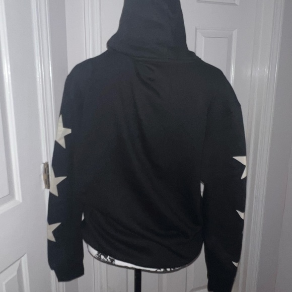 Mens Fashion Nova Unapologetic Hoodie Black & Yellow | Medium - Picture 3 of 8